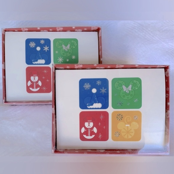 Disney Mickey Mouse Christmas Holiday Cards - 2 boxes - Picture 4 of 4